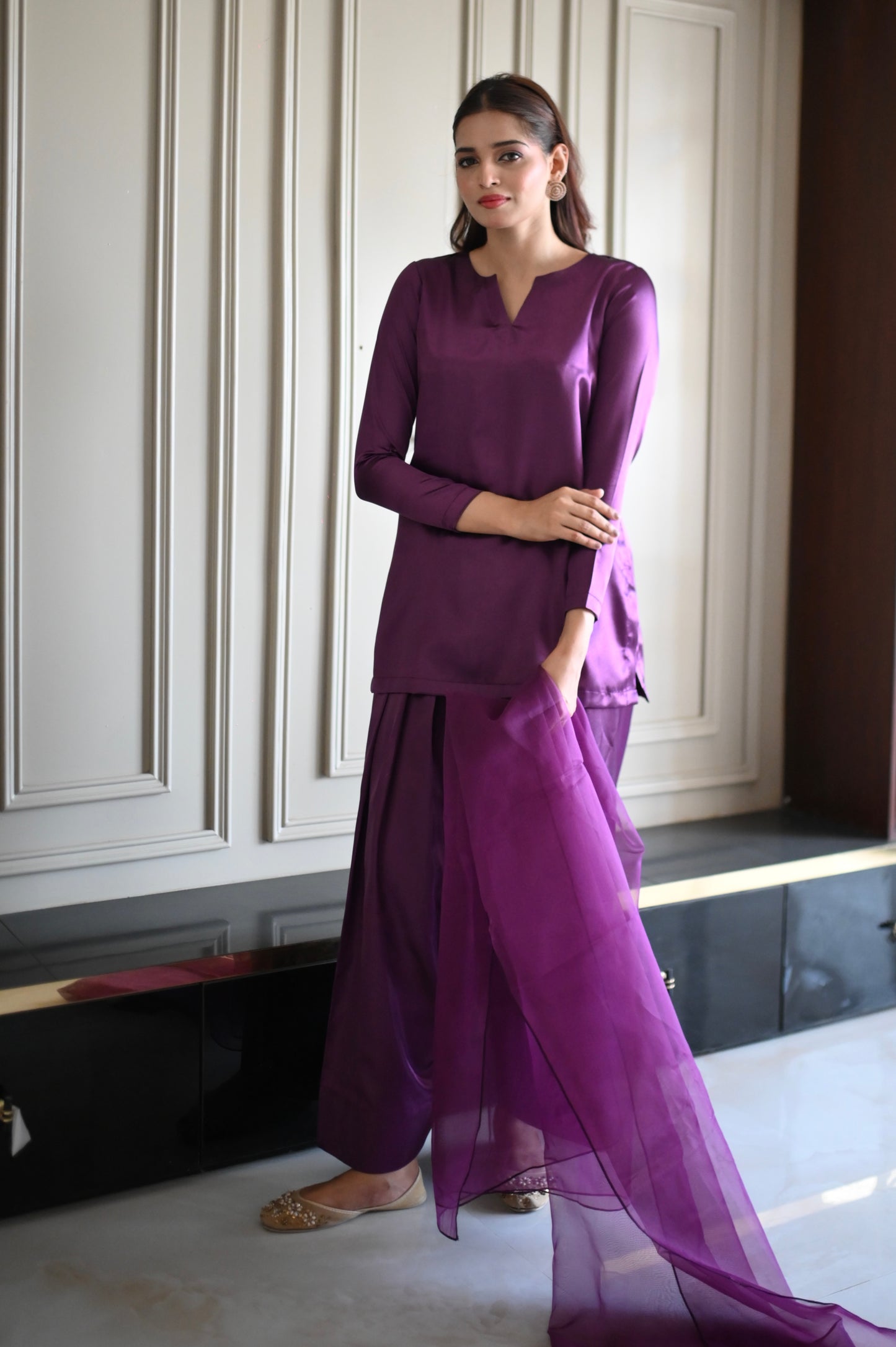 Purpureus - Farshi Shalwar Suit