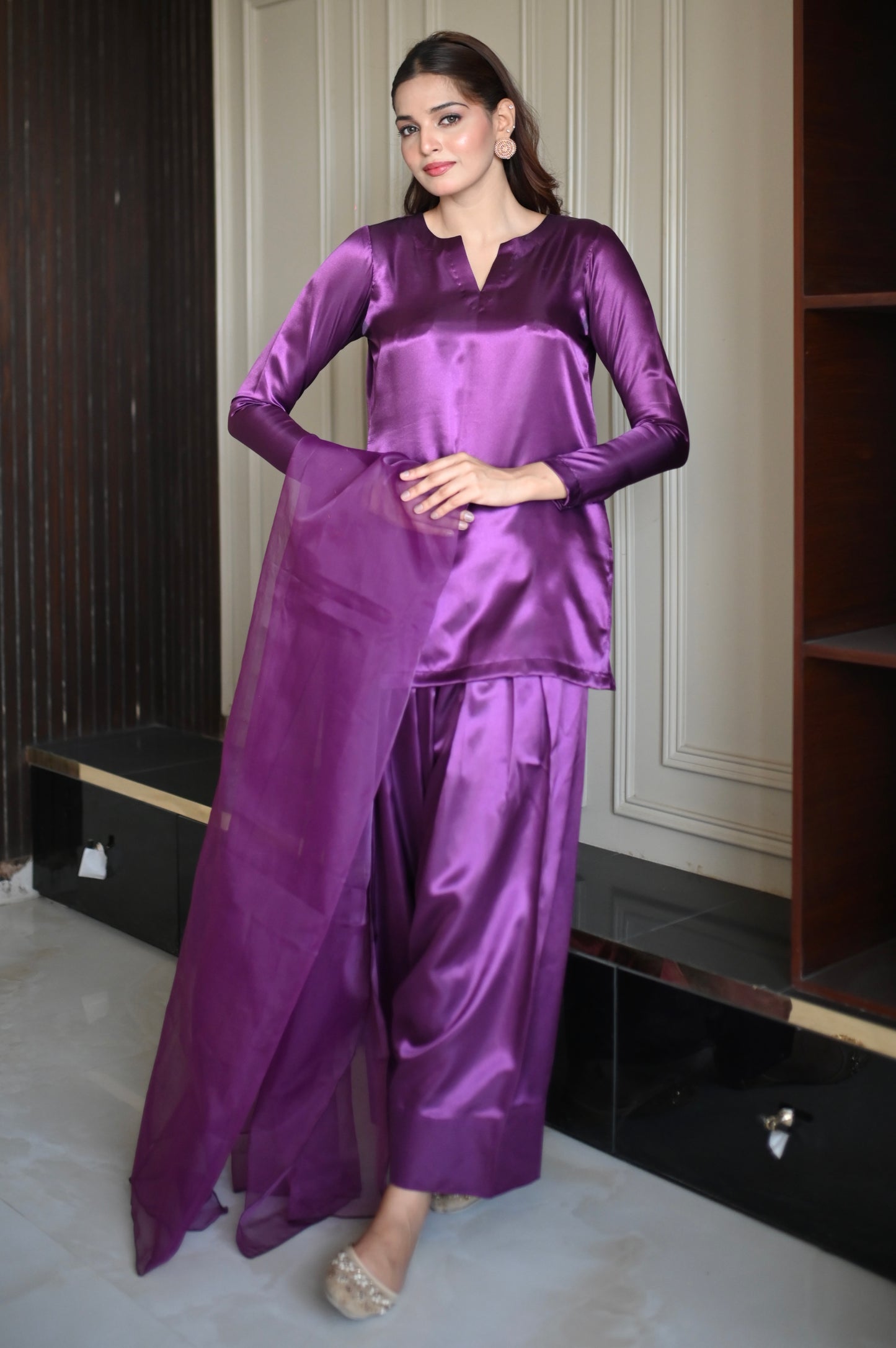 Purpureus - Farshi Shalwar Suit