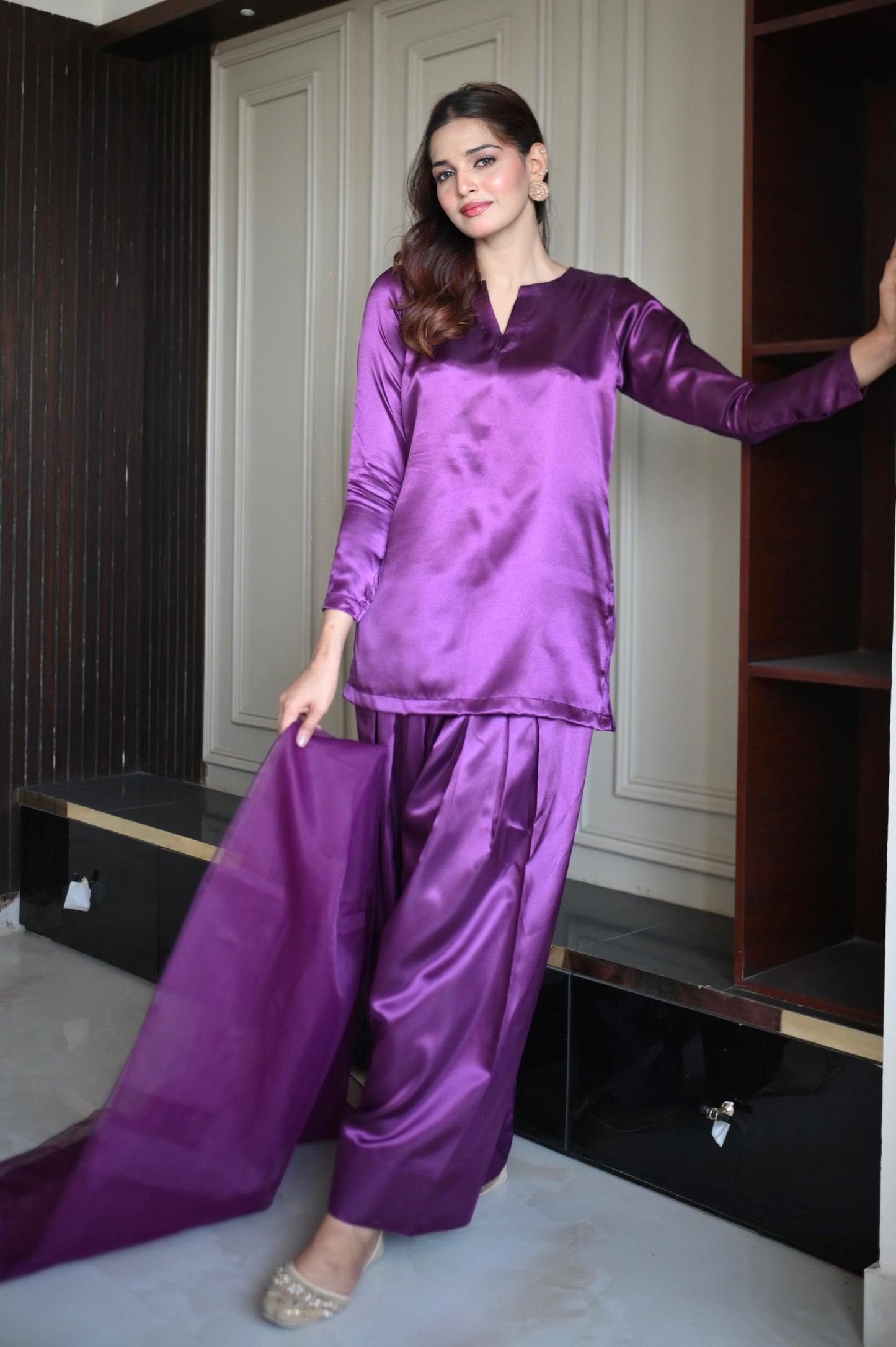 Purpureus - Farshi Shalwar Suit