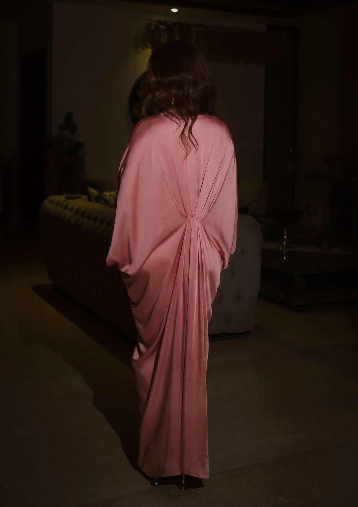 Blush Nightfall Kaftan