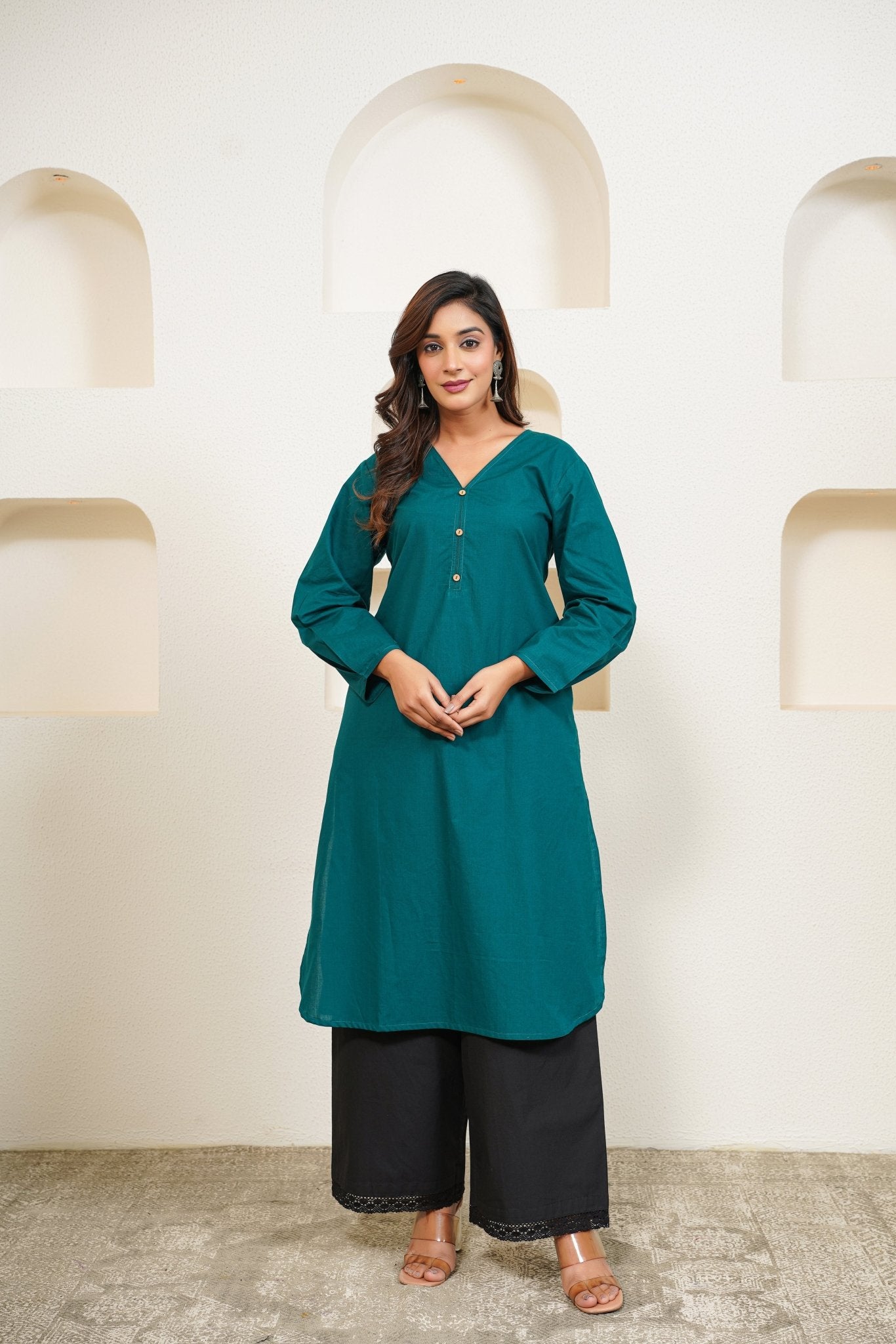 Verdant - Cotton long shirt