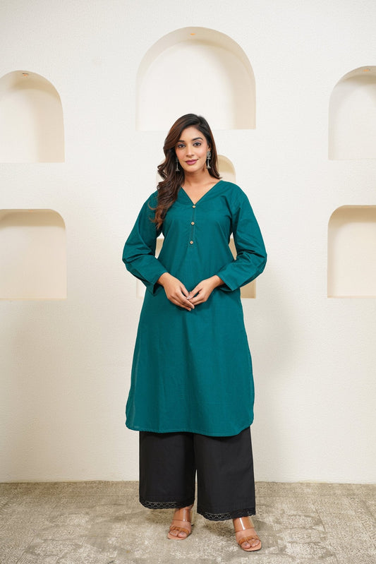 Verdant - Cotton long shirt