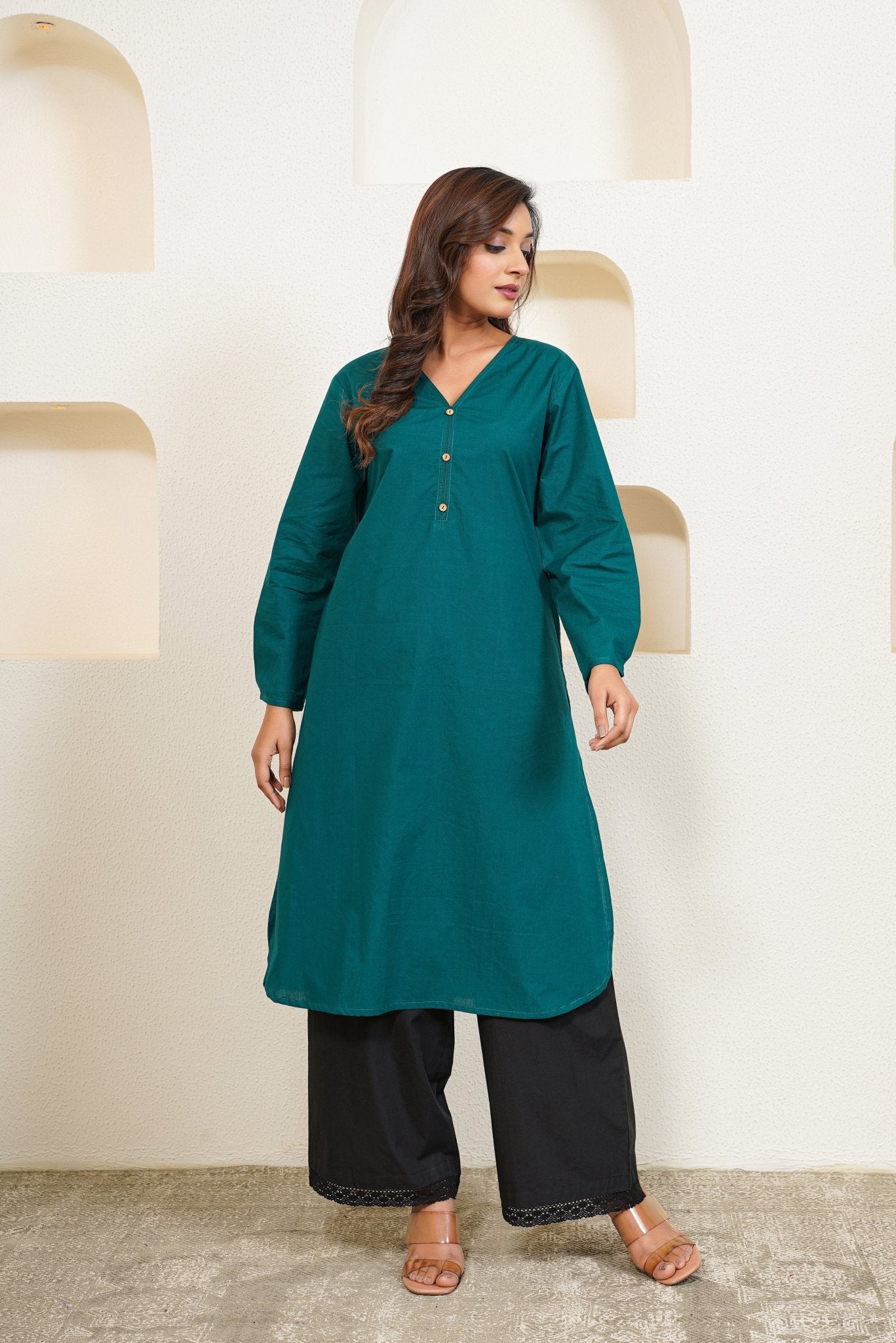 Verdant - Cotton long shirt