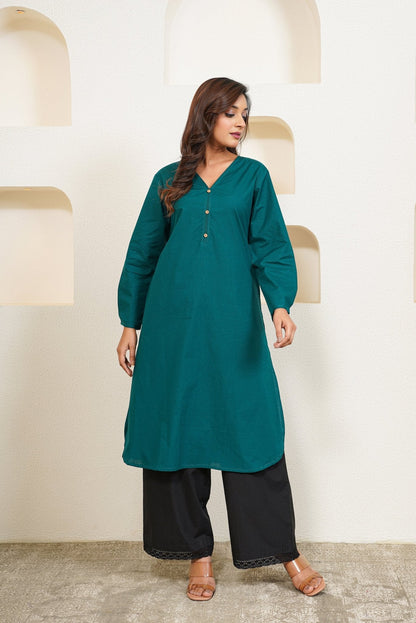Verdant - Cotton long shirt