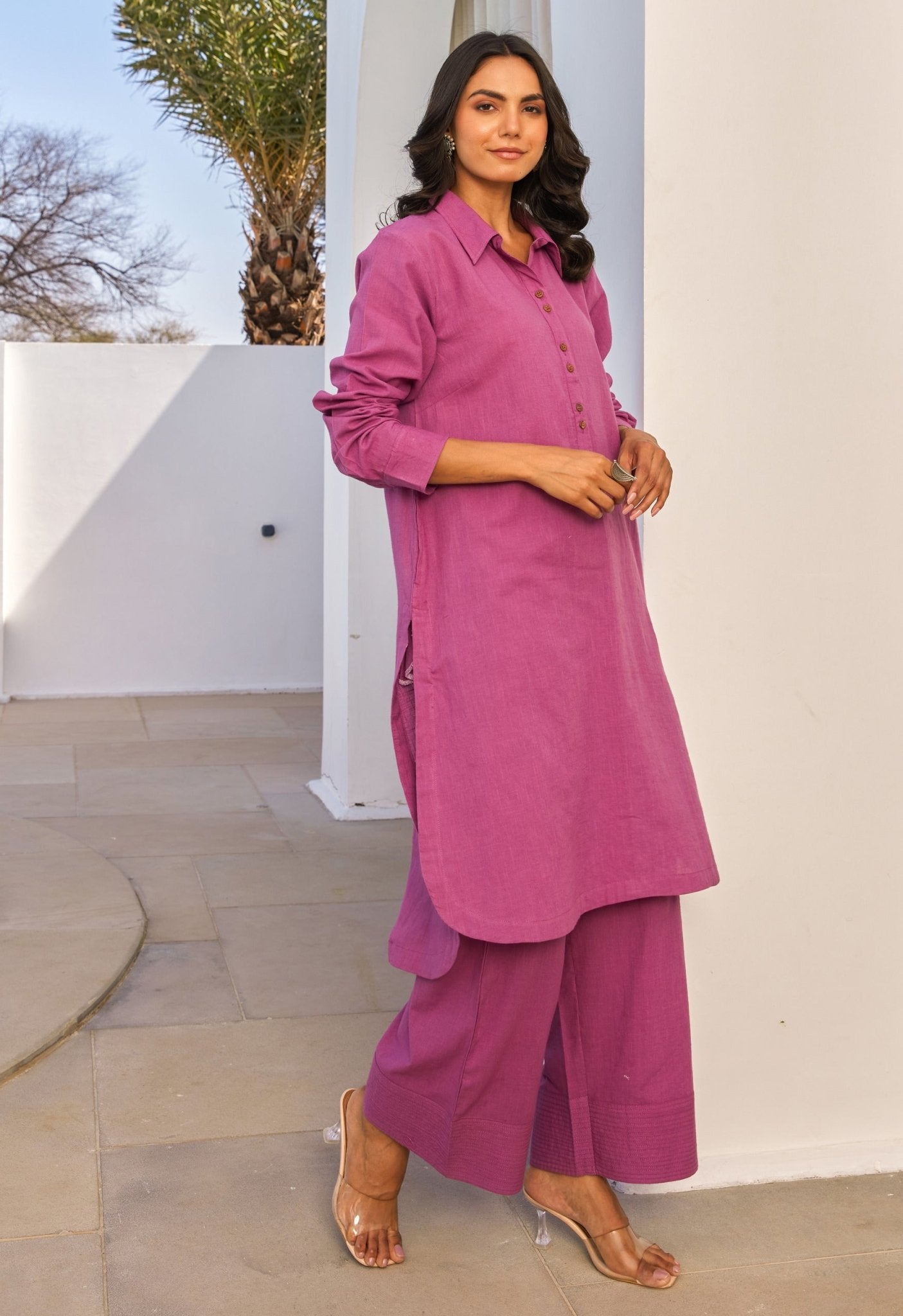 Mauve - 2 pc Cotton