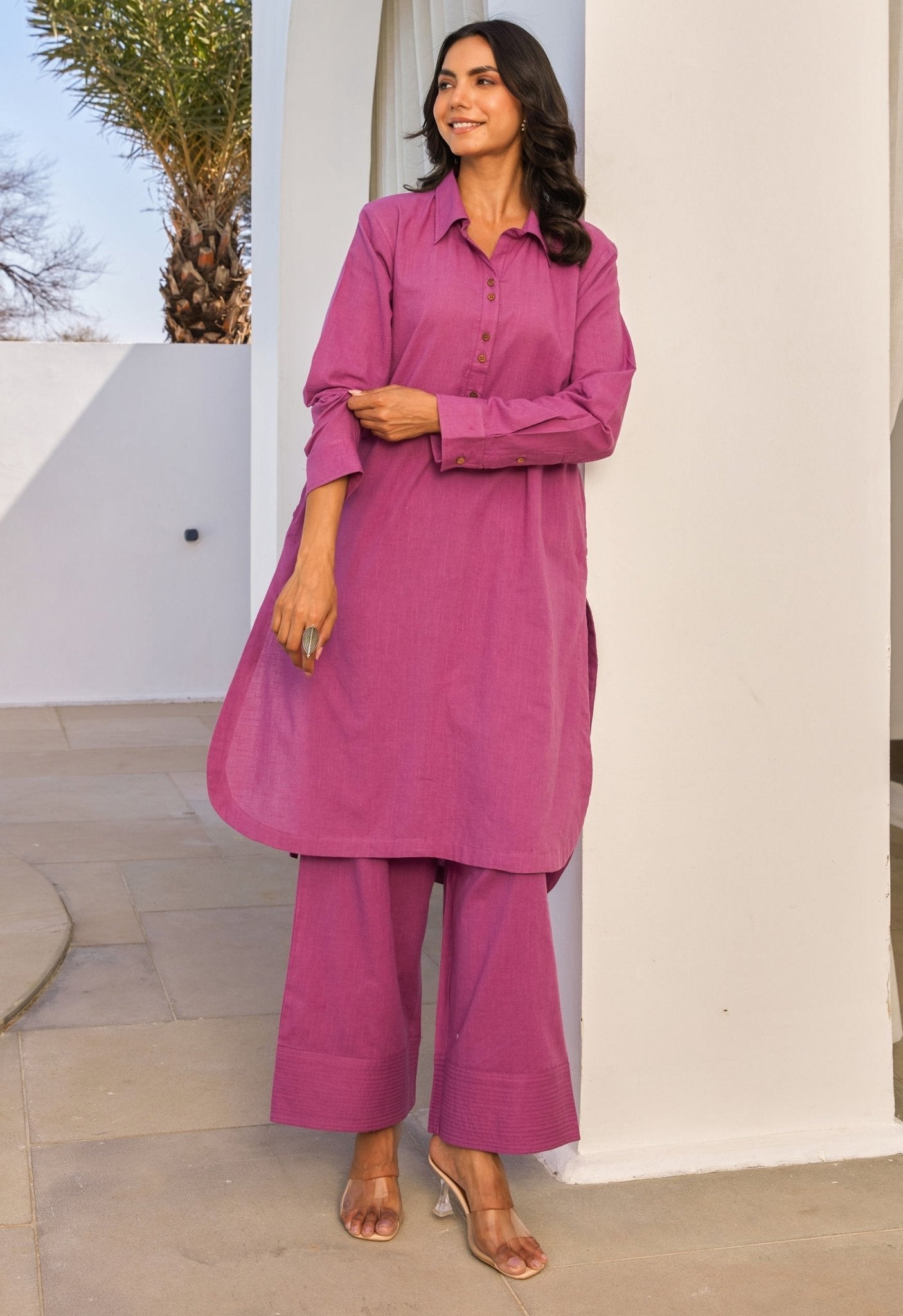 Mauve - 2 pc Cotton