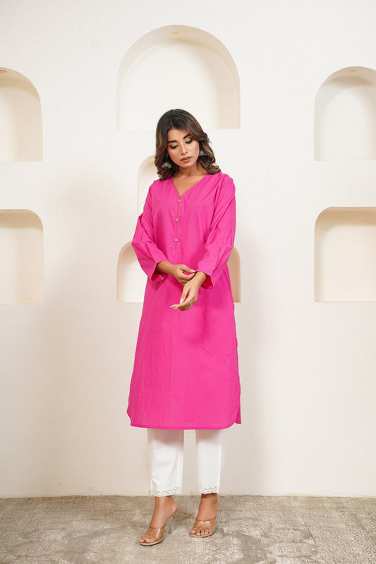 Dahlia - Cotton long shirt