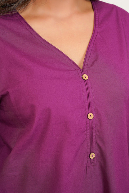 Amara - Cotton long shirt