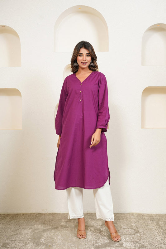 Amara - Cotton long shirt