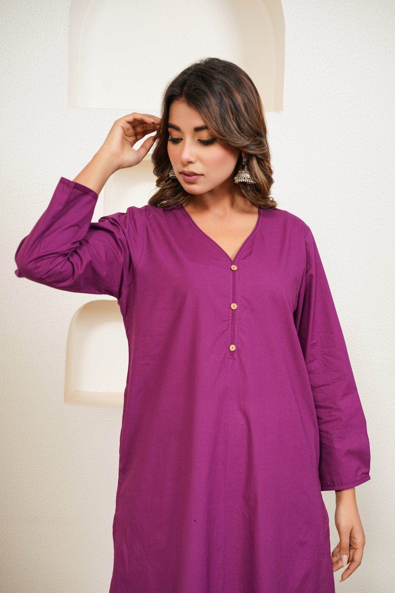 Amara - Cotton long shirt