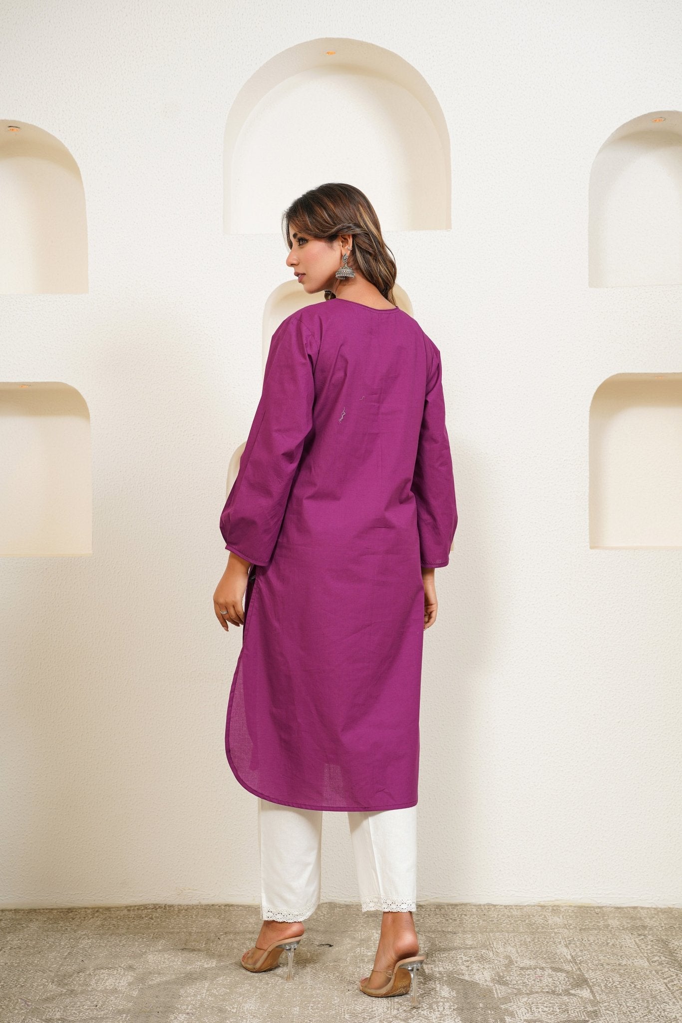 Amara - Cotton long shirt