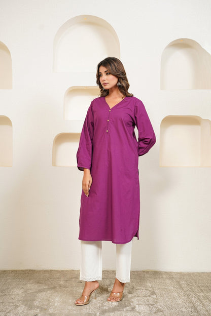 Amara - Cotton long shirt